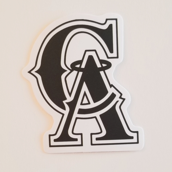 10/$10 LA Angels Vintage Logo Sticker - Picture 1 of 1